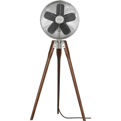 Arden Satin Nickel 44 inch Pedestal Fan in 110 Volts