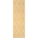 Fallon 96 X 30 inch Wheat, Ivory Rug