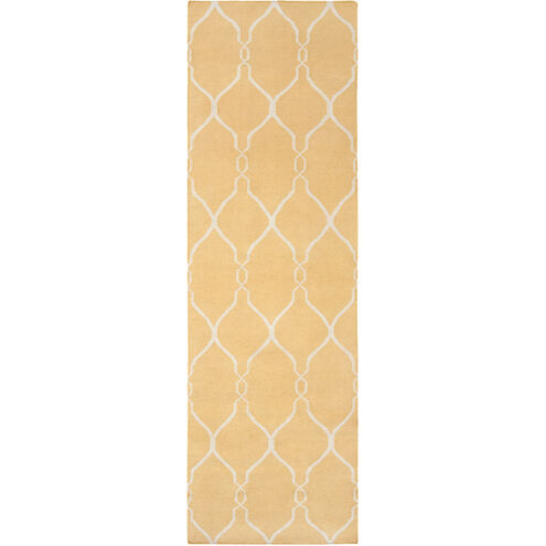 Fallon 96 X 30 inch Wheat, Ivory Rug