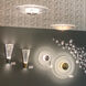 Signature Origami LED 16 inch Polished Chrome Semi-Flush Mount Ceiling Light, Schonbek Signature