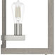 Woodburn 5 Light 48 inch Brushed Nickel Linear Chandelier Ceiling Light