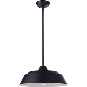 Landmark 1 Light 9 inch Midnight Outdoor Pendant