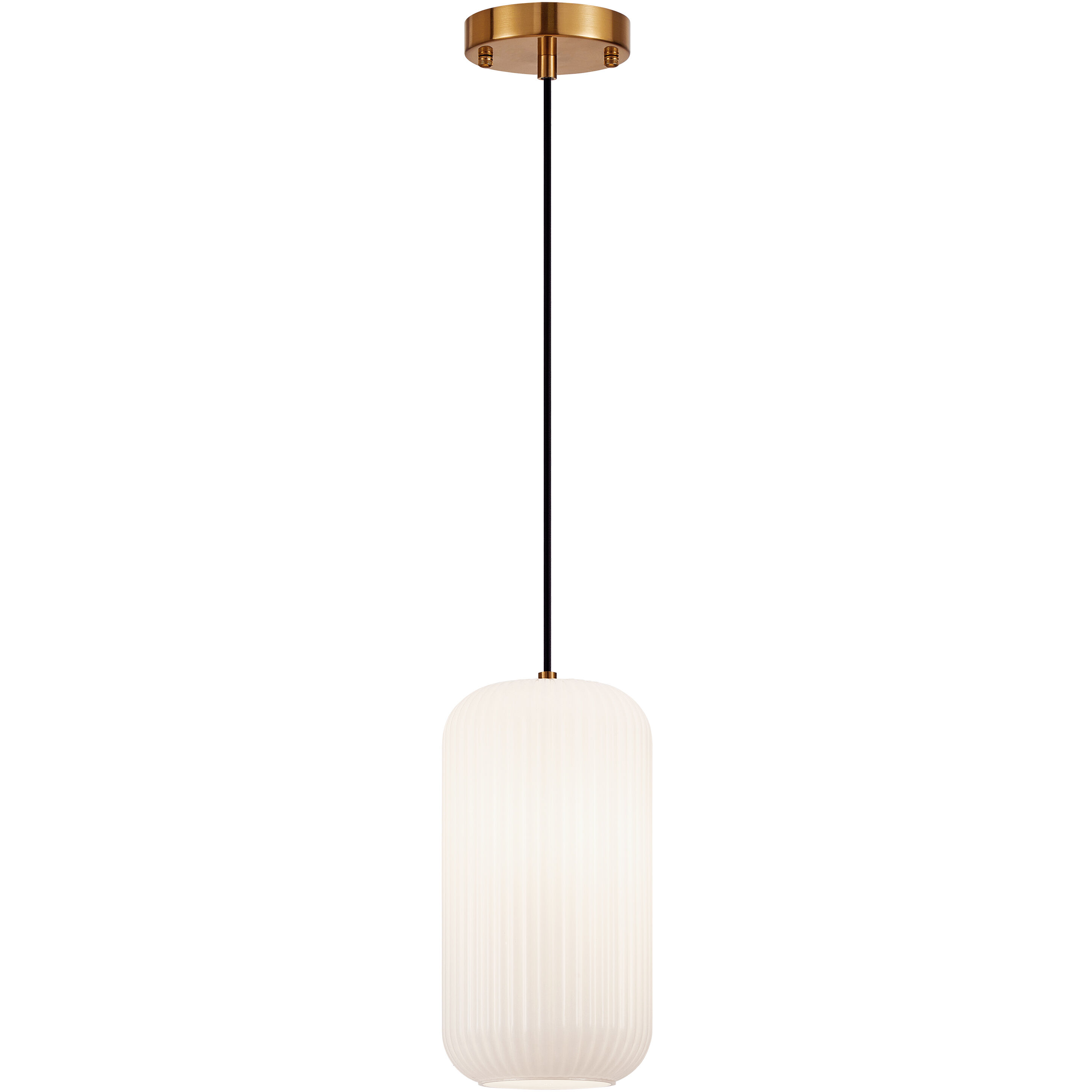 Charismo 1 Light 6 inch Aged Gold Brass Pendant Ceiling Light