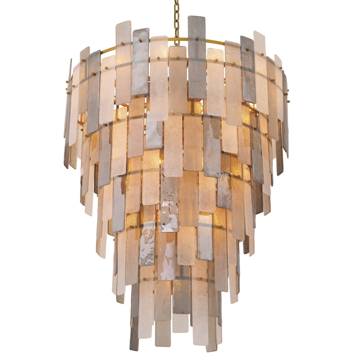 Greyson 37 Light 44.88 inch Antique Brass Chandelier Ceiling Light, XX-Large