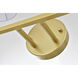 Colson 2 Light 16 inch Brass Bath Sconce Wall Light