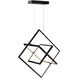 Graymar LED 19.8 inch Black Pendant Ceiling Light