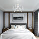 Glendale 5 Light 25 inch White Chandelier Ceiling Light