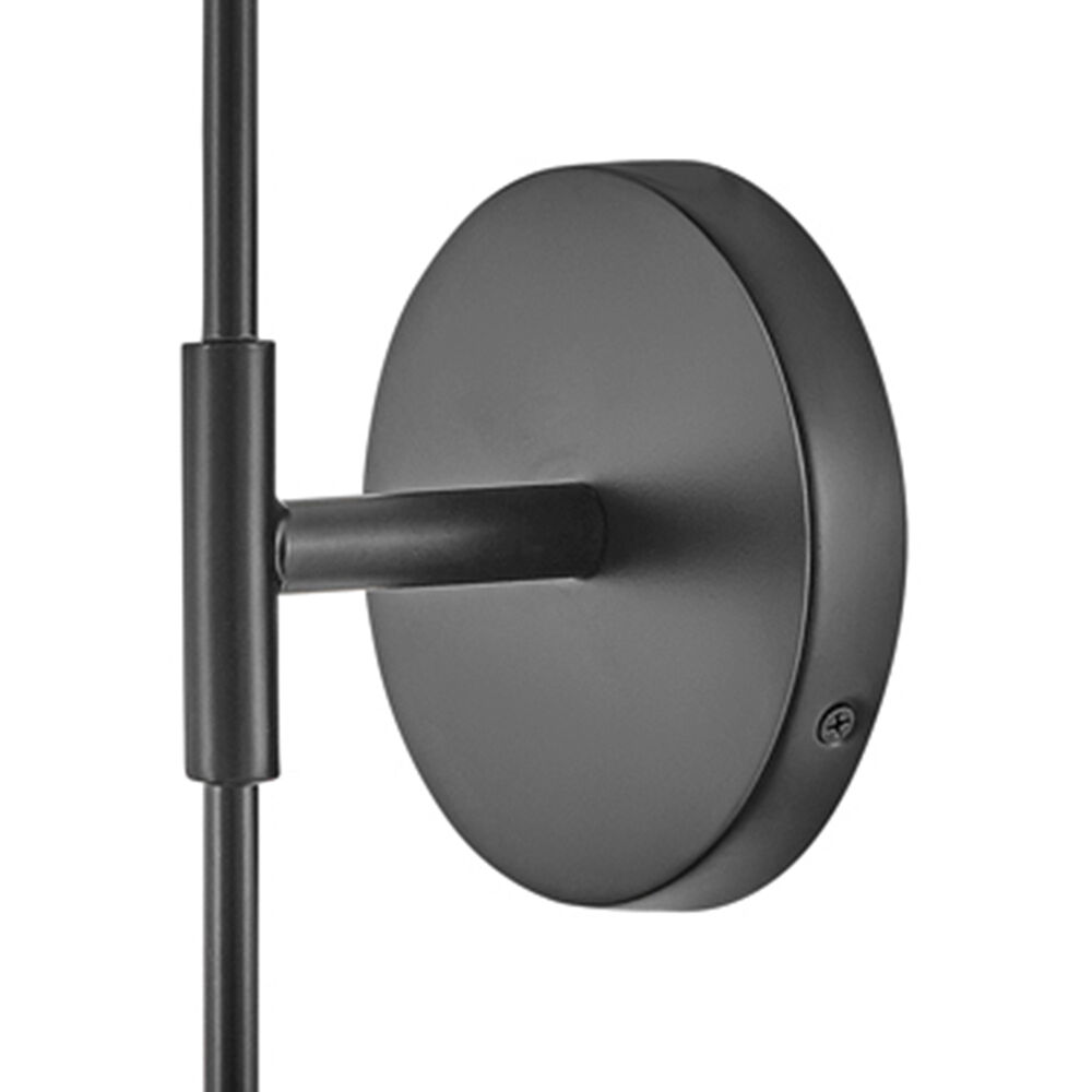 Kline LED 5 inch Black Sconce Wall Light