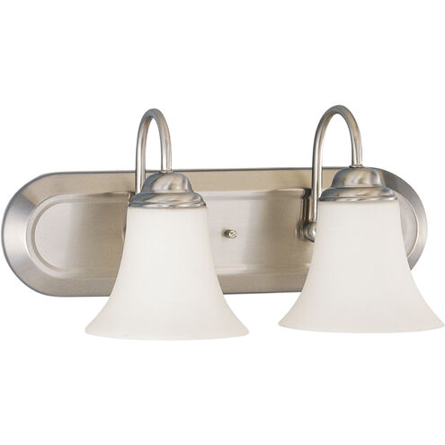 Dupont 2 Light 13 inch Brushed Nickel Vanity Light Wall Light