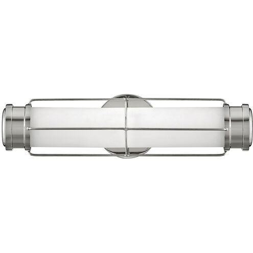 Saylor LED 17 inch Polished Nickel Bath Light Wall Light, Vertical