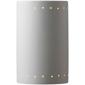 Ambiance Cylinder LED 7.75 inch Tierra Red Slate Wall Sconce Wall Light, Large