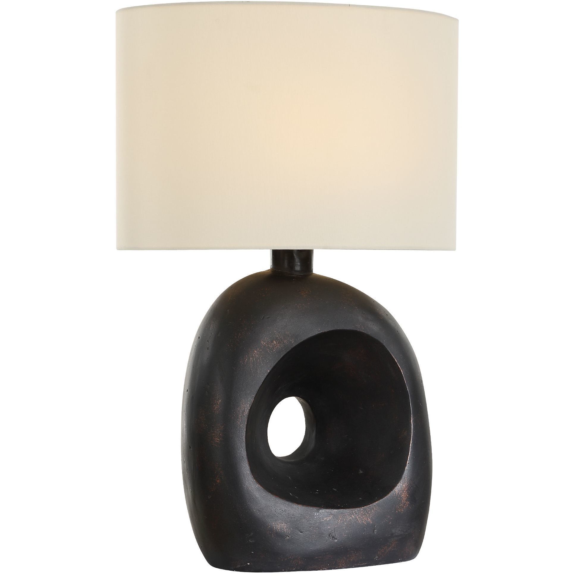 Peephole 26 inch 150.00 watt Dark Bronze Outdoor Table Lamp