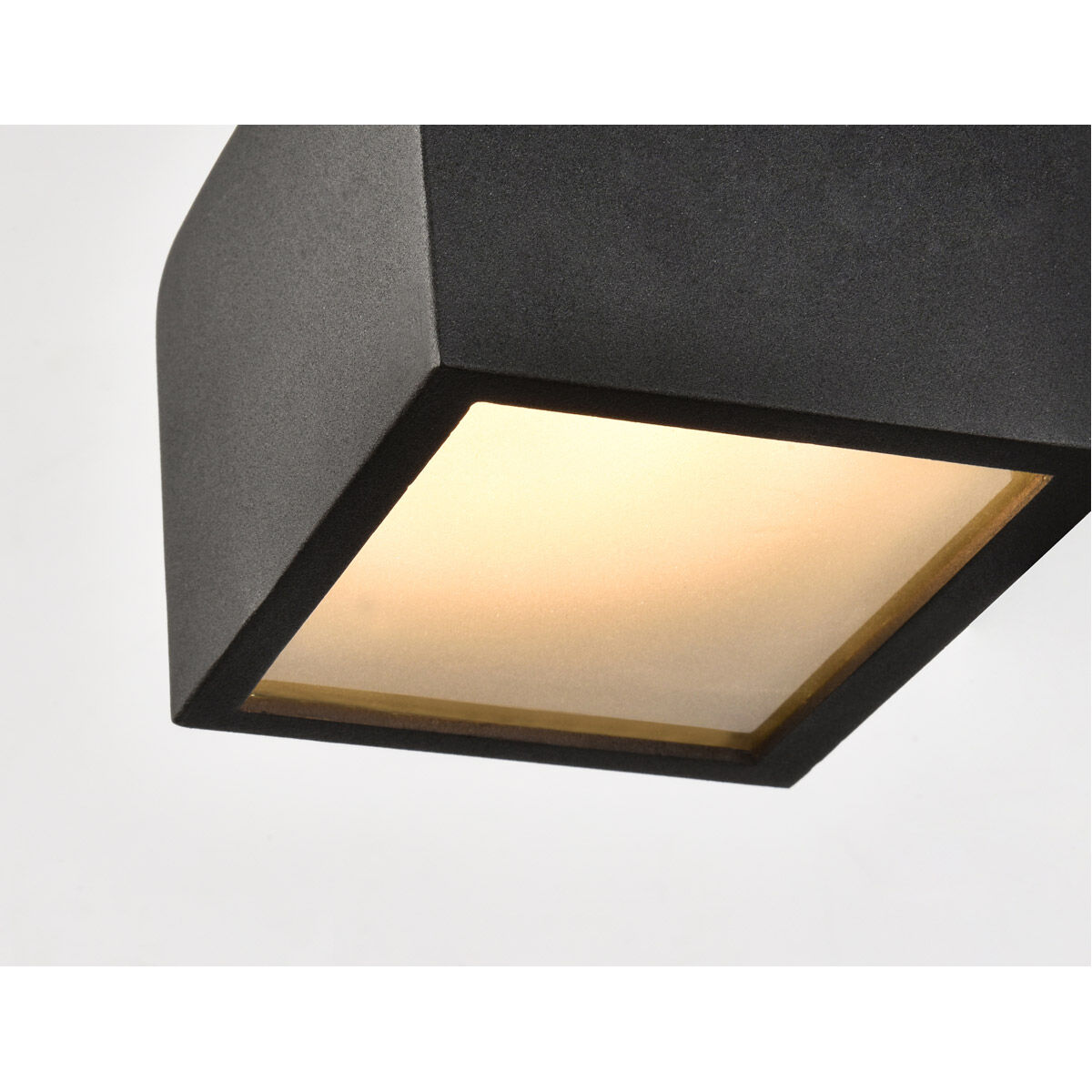 Raine 6 inch Black Outdoor Wall Light
