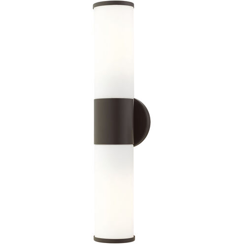 Lindale 2 Light 18.5 inch Bronze ADA Vanity Sconce Wall Light