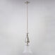 Monrovia LED 8.75 inch Brushed Nickel Mini Pendant Ceiling Light