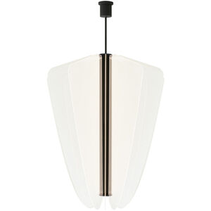 Sean Lavin Nyra LED 42.2 inch Nightshade Black Chandelier Ceiling Light, Integrated LED