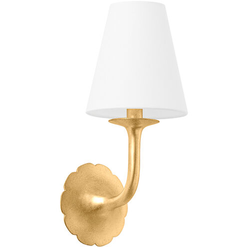 Winnipeg 1 Light 6.5 inch Vintage Gold Leaf Wall Sconce Wall Light