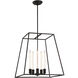 Candor 5 Light 22 inch Rusty Black Chandelier Ceiling Light