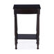 Masterpiece Whitney  18 X 9 inch Rubbed Black Console/Sofa Table