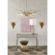 Forest Dawn 8 Light 60 inch Washed Lucerne Gold/Natural Chandelier Ceiling Light, Aviva Stanoff Collection