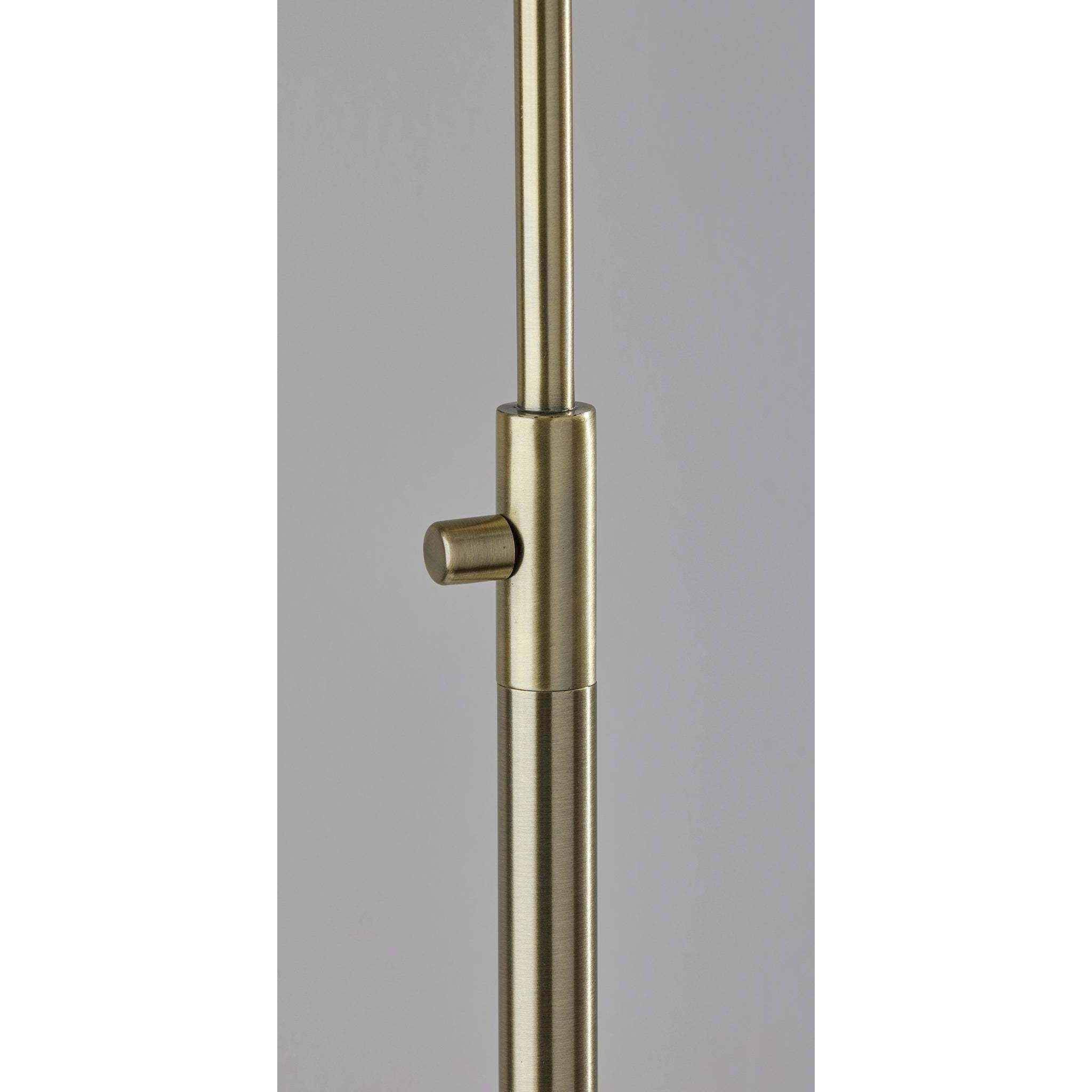 Magnolia 61.75 inch 100.00 watt Antique Brass Floor Lamp Portable Light