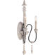 Ashland 2 Light 11 inch White Washed Driftwood Wall Sconce Wall Light