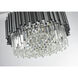 Canada 8 Light 22 inch Silver Chandelier Ceiling Light