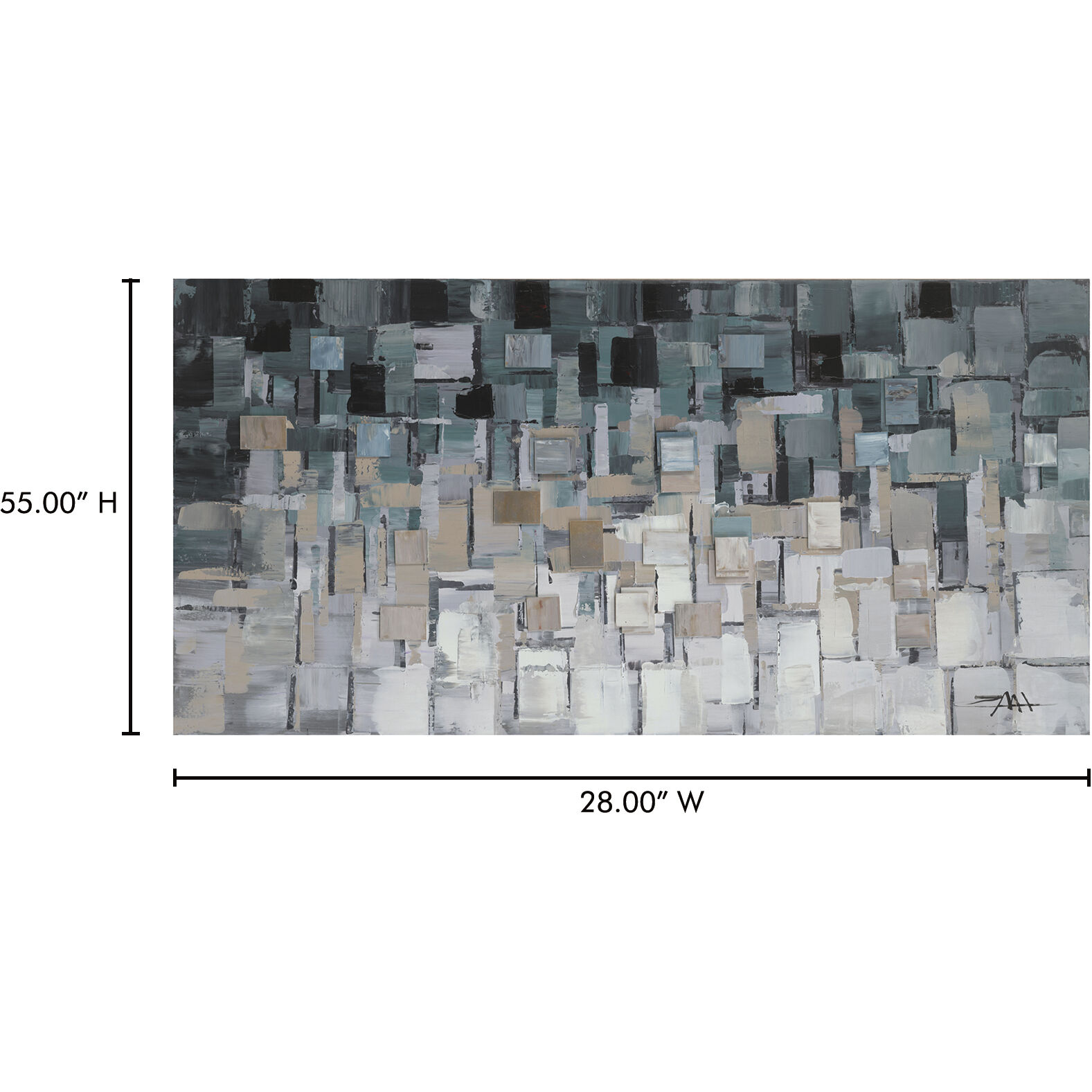 Segments Multicolor Wall Décor