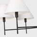 C&M by Chapman & Myers Ridgewood 6 Light 36 inch Aged Iron Chandelier Ceiling Light