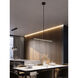 Elizabeth LED 42 inch Black Pendant Ceiling Light