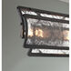 Bella Collina 2 Light 30 inch Coal Bath Vanity Wall Light