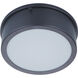 Fenn LED 9 inch Flat Black Flushmount Ceiling Light