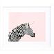 Juvenile Collection Pink Framed Art