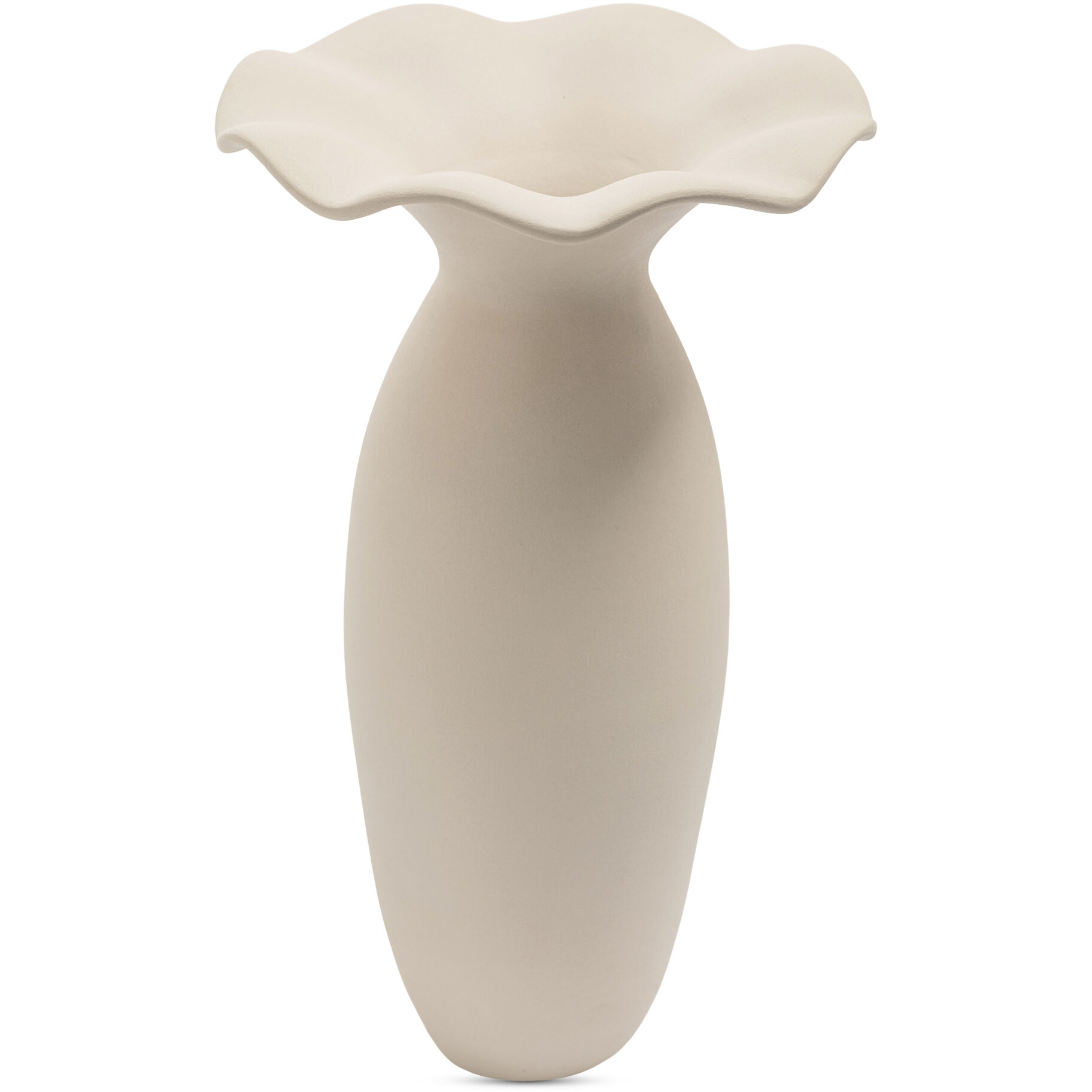Ruffle 16.14 inch  X 9.45 inch Vase