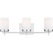 Sean Lavin Zire 3 Light 24 inch Chrome Wall Bath Fixture Wall Light