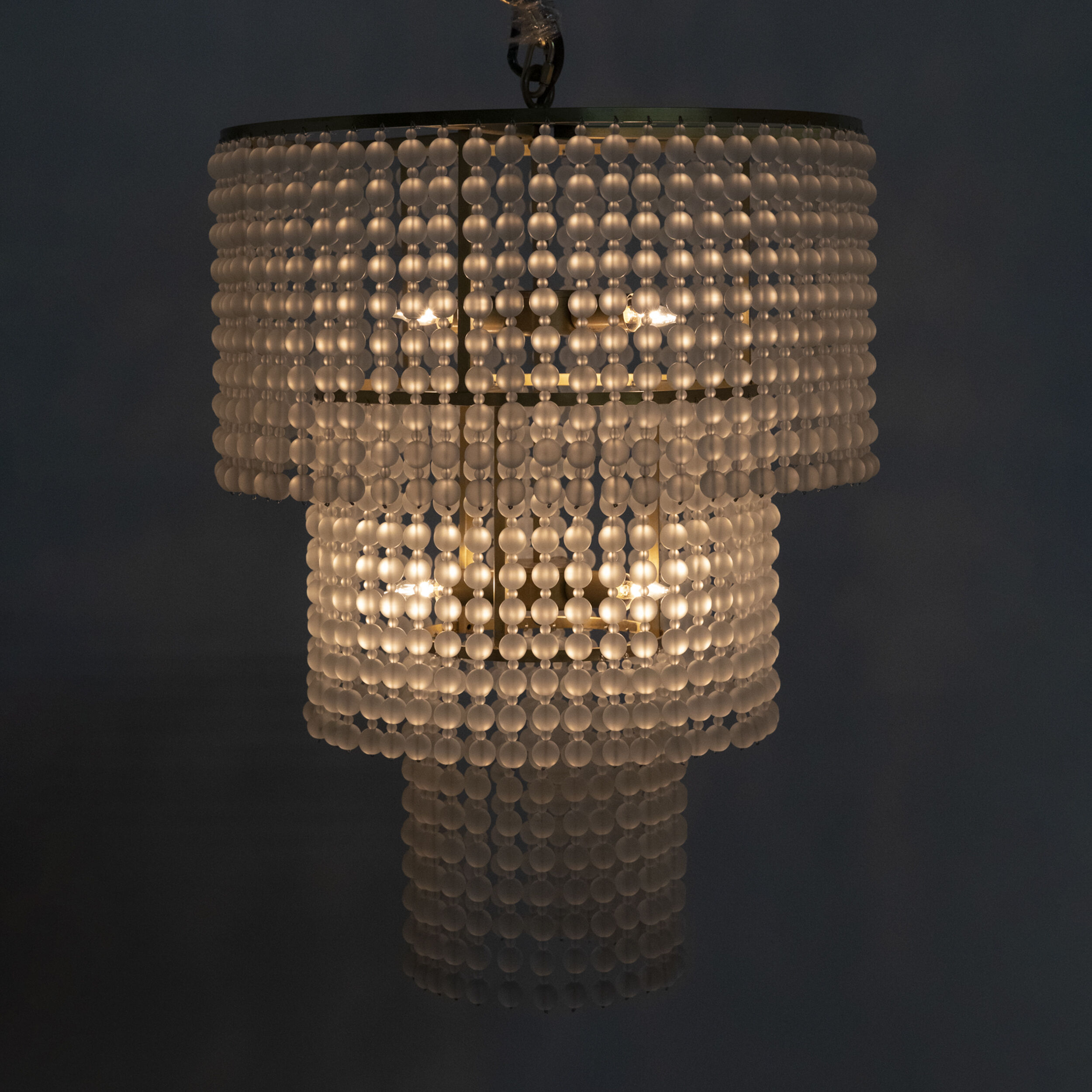 Fatima 6 Light 20 inch Antique Brass Chandelier Ceiling Light