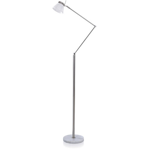 Dann Foley 64 inch 5.00 watt Polished Nickel Floor Lamp Portable Light