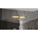 Talbott LED 32 inch Brushed Gold Bath Light Wall Light, Large
