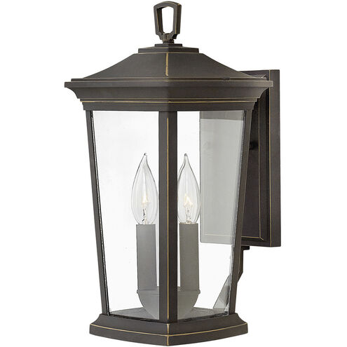 Bromley LED 16 inch Oil Rubbed Bronze Outdoor Wall Mount Lantern, Small