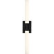 Coles LED 30 inch Midnight Black Vanity Light Wall Light
