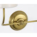 Thomas O'Brien Vendome LED 17.75 inch Hand-Rubbed Antique Brass Double Sconce Wall Light