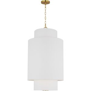 kate spade new york Sawyer 1 Light 15 inch Burnished Brass Hanging Shade Ceiling Light