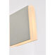 Raine Outdoor Wall Light in Silver
