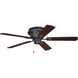 Expo 42 inch Noble Bronze with Dark Bronze-Driftwood Blades Ceiling Fan