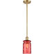 Ballston Candor 1 Light 4.75 inch Satin Gold Pendant Ceiling Light, Ballston
