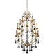 Elise 15 Light 37 inch Gold Patina Chandelier Ceiling Light 