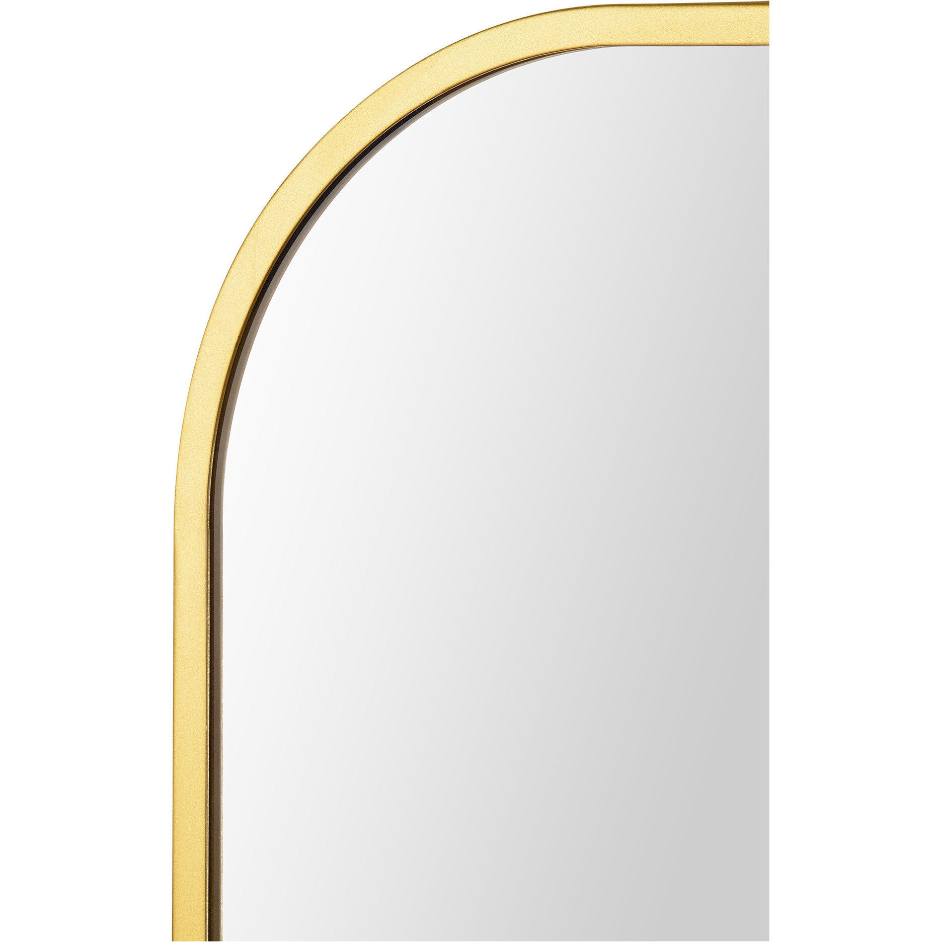 Nadia 40 X 38 inch Gold Mirror