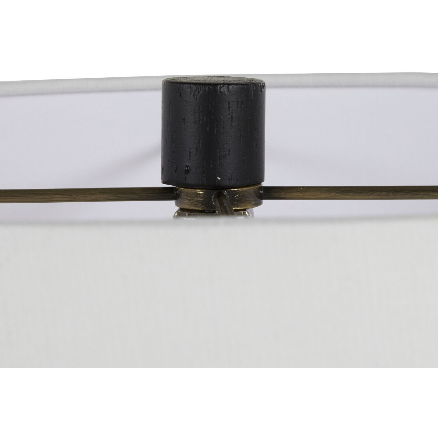 Maddox 30 inch Plaster Black Table Lamp Portable Light