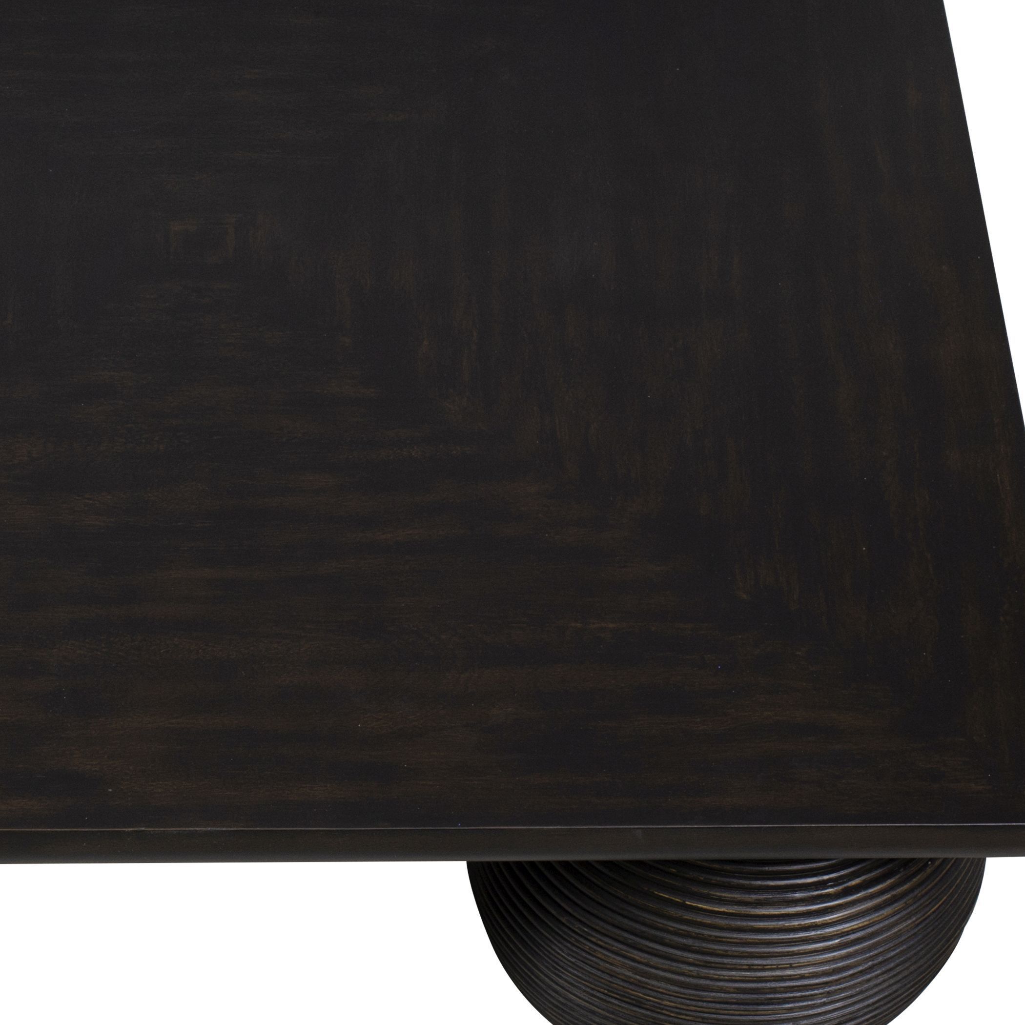 Kasson 44 X 17 inch Distressed Black Coffee Table
