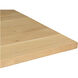 Massimo 90 X 39 inch Natural Dining Table
